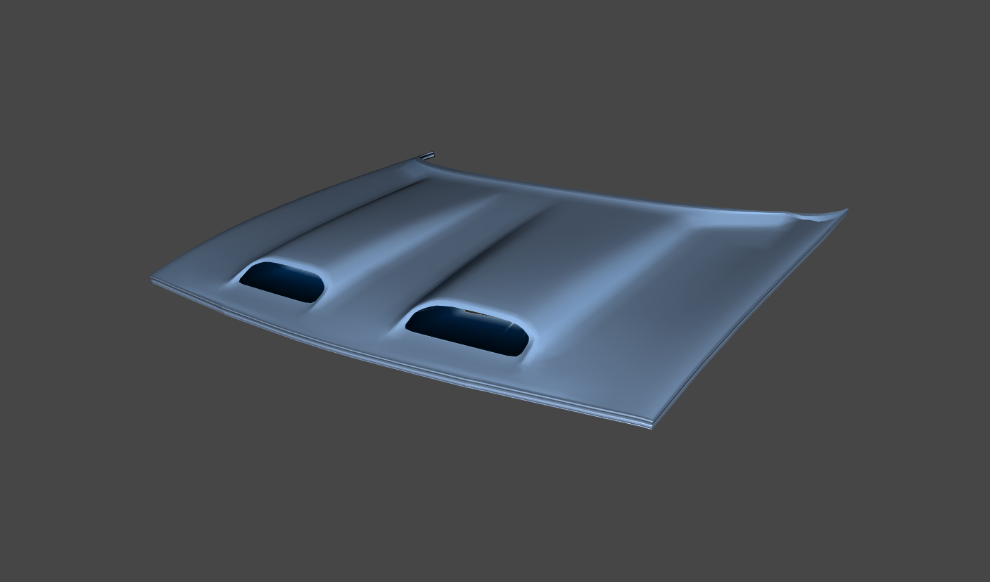 Hellcat-like hood/bonnet for Bravado Gauntlet Hellfire