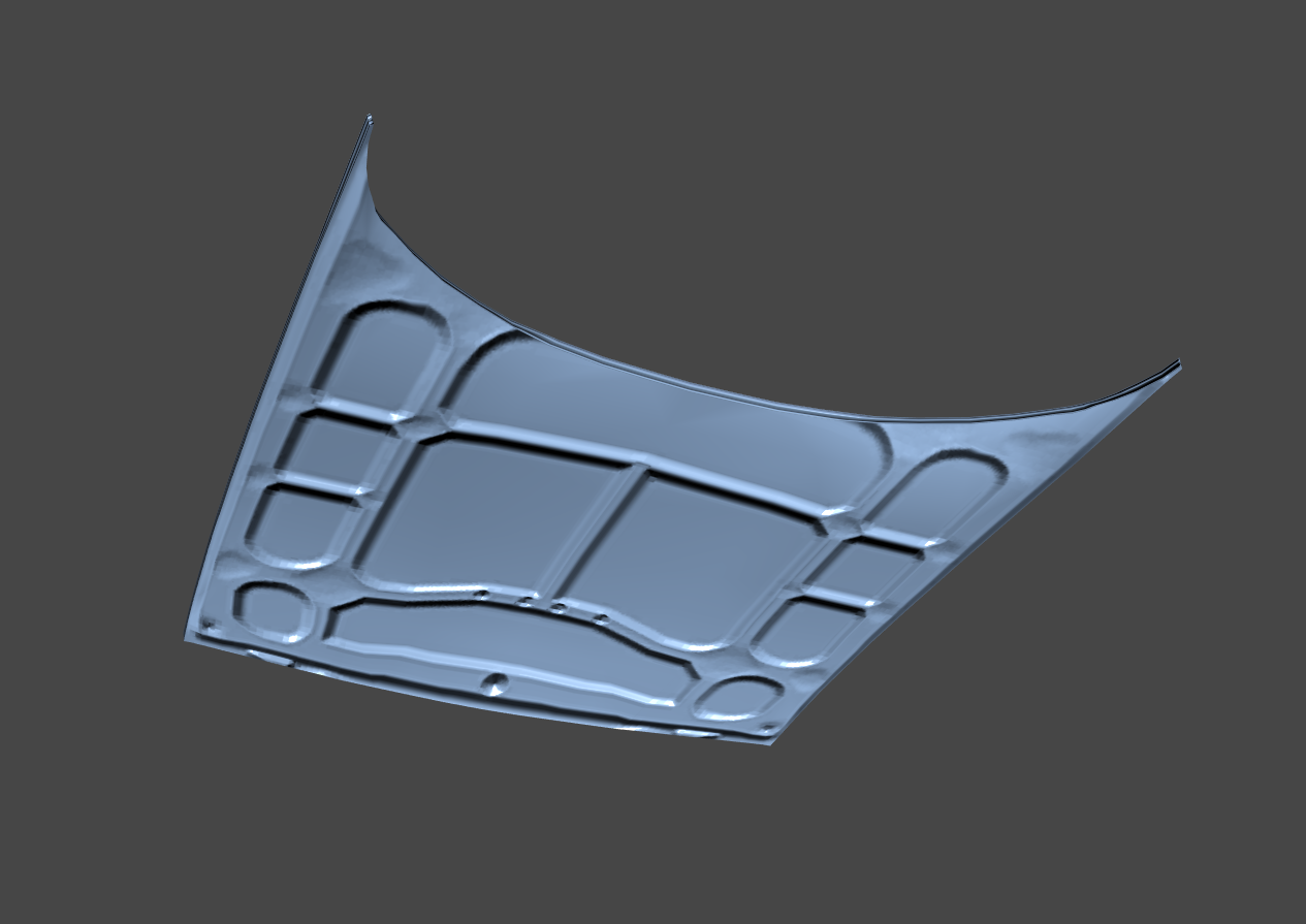 Hellcat-like hood/bonnet for Bravado Gauntlet Hellfire
