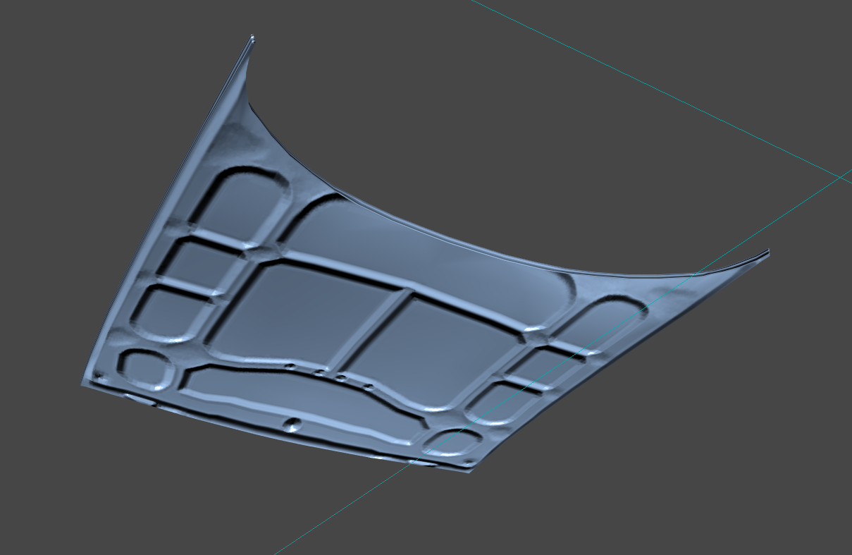 Scat-like hood/bonnet for Bravado Gauntlet Hellfire