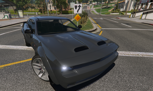 Hellcat-like hood/bonnet for Bravado Gauntlet Hellfire