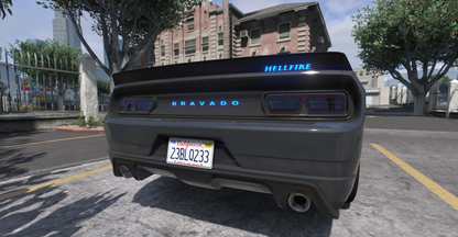 Bravado Gauntlet Hellfire Widebody