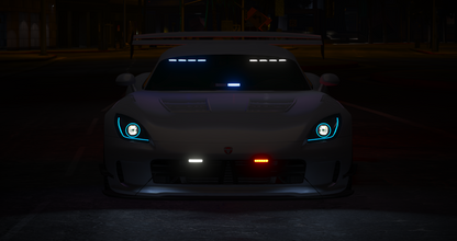 Police Bravado Banshee GTS Macallen Motorsport